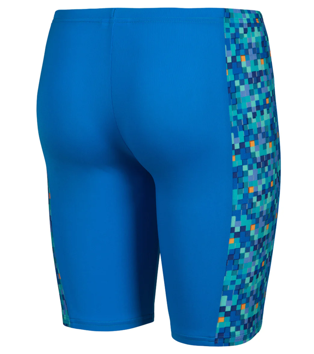 Arena Boys' Pooltiles Printed Jammer Swimsuit (Little Kid, Big Kid) - Image 4