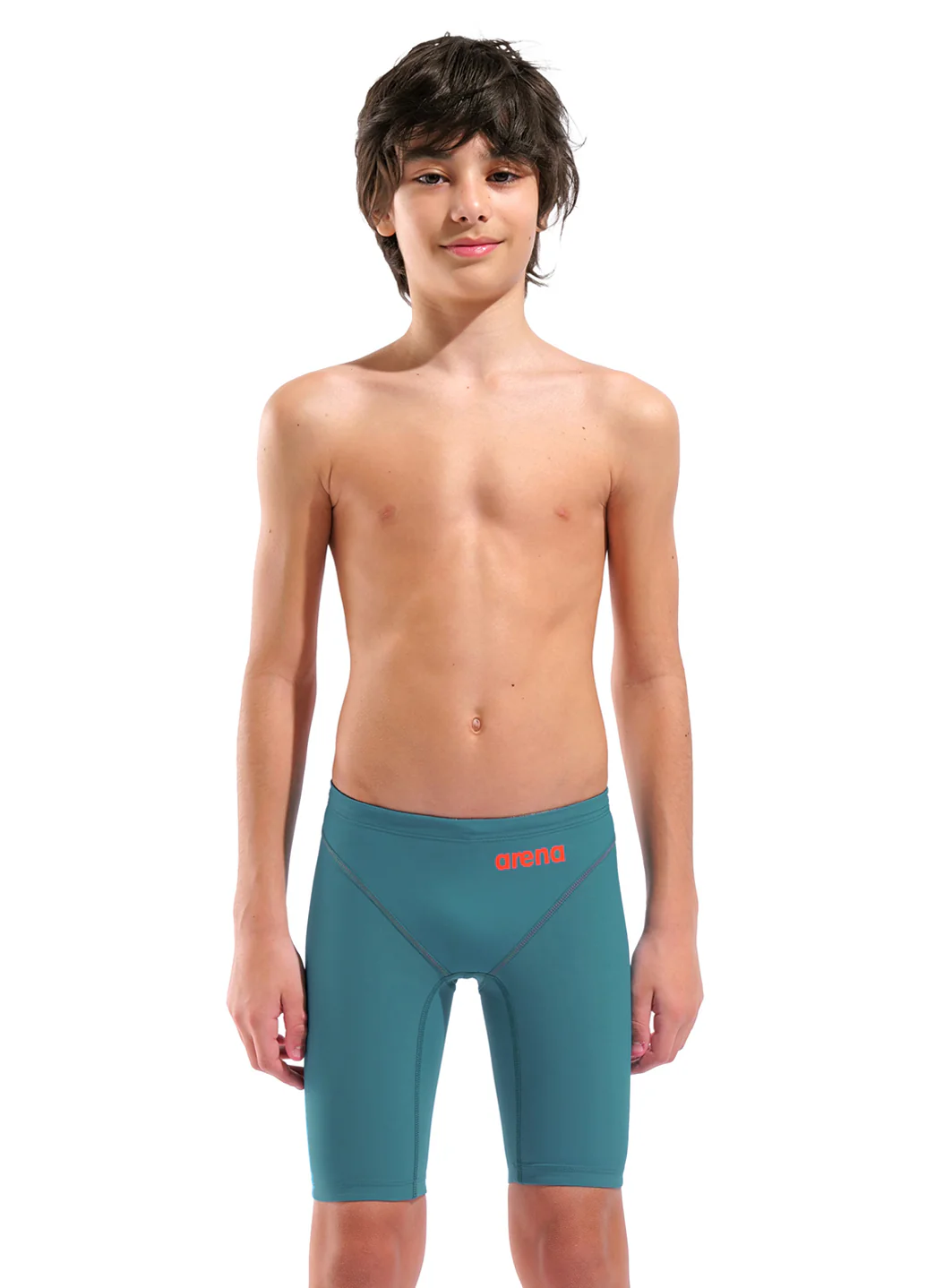 Arena Boys' Powerskin Jade Aura Impulso LE Jammer Tech Suit Swimsuit - Image 3