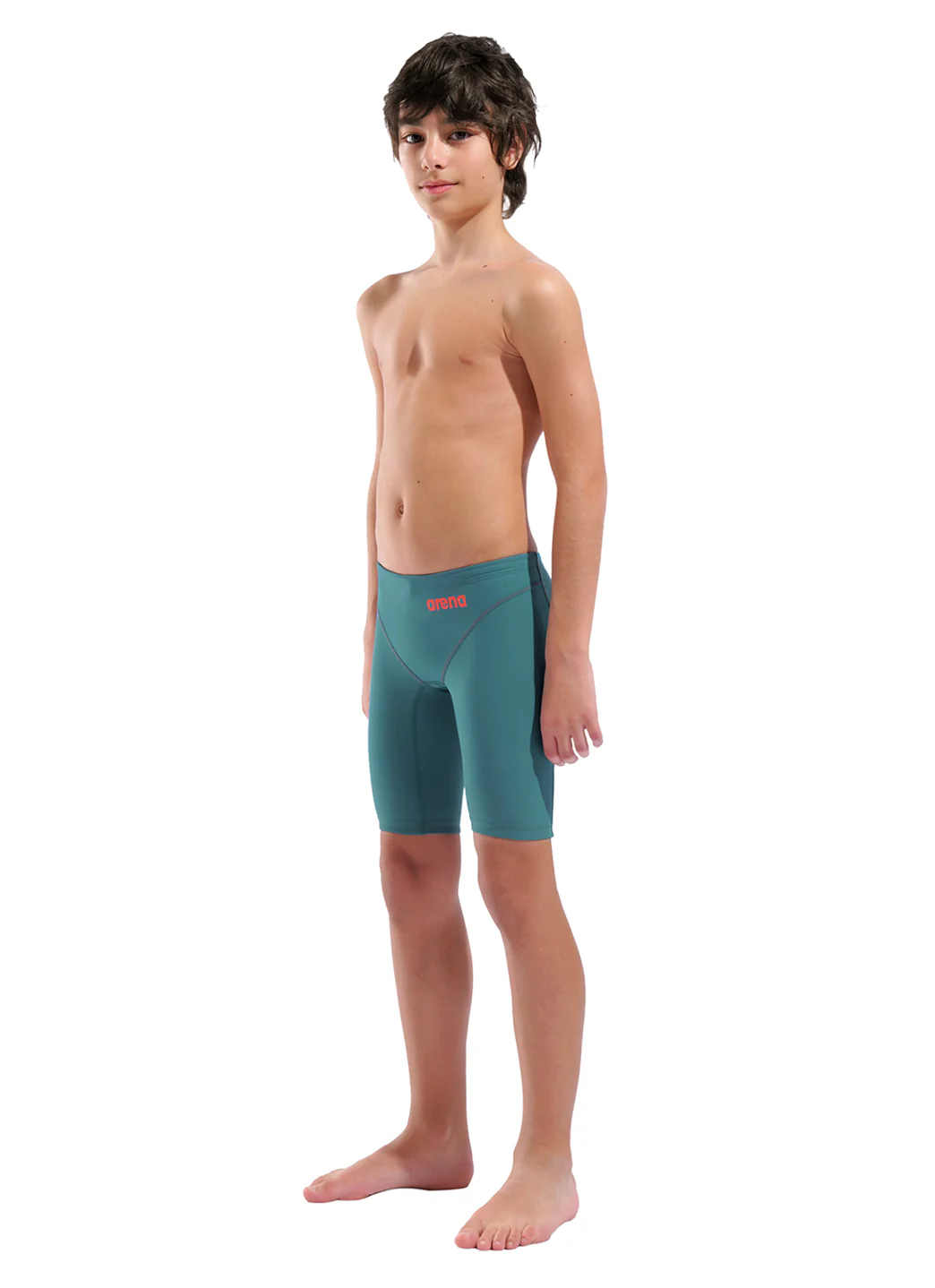 Arena Boys' Powerskin Jade Aura Impulso LE Jammer Tech Suit Swimsuit - Image 5