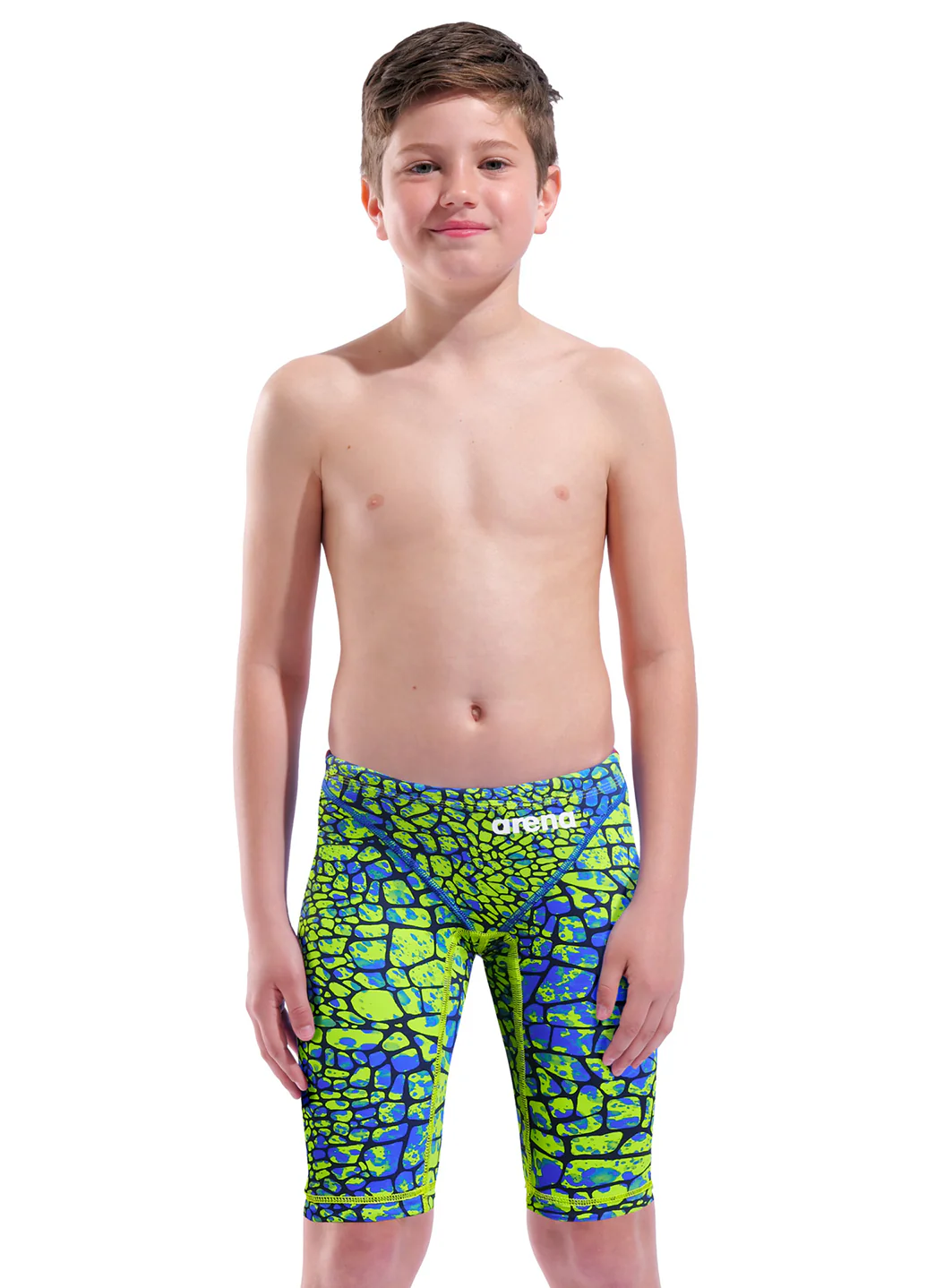 Arena Boys' Powerskin Snakeskin ST Next LE Jammer Tech Suit Swimsuit - Image 2