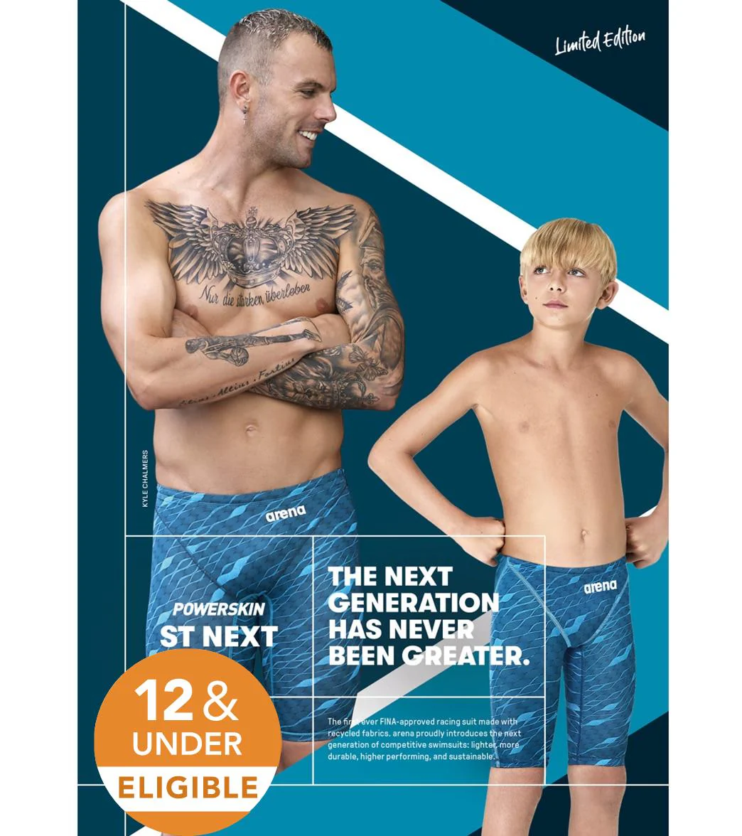 Arena Boys' Powerskin ST Next Limited Edition Jammer Tech Suit Swimsuit - Image 27