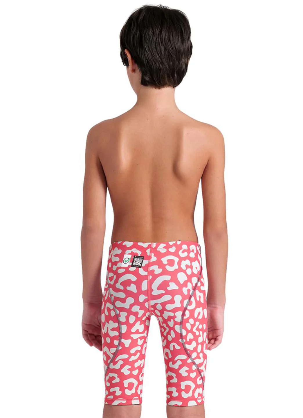 Arena Boys' Powerskin ST Next Limited Edition Leopard Jammer Tech Suit Swimsuit - Image 9