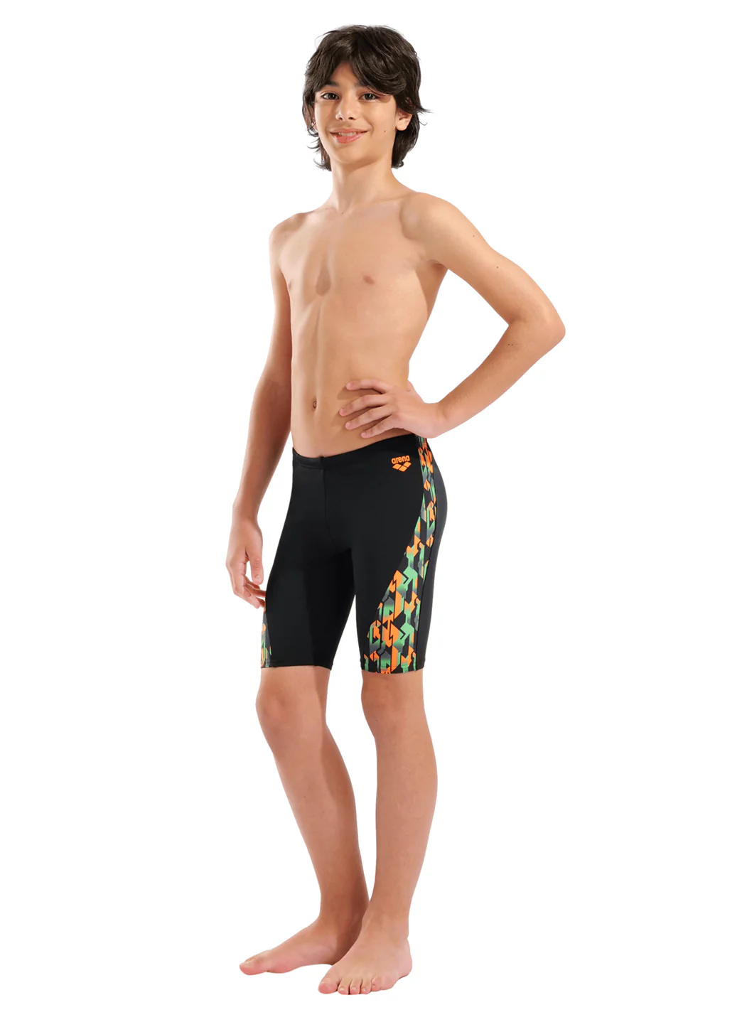 Arena Boys' Print Jammer Swimsuit (Little Kid, Big Kid) - Image 5