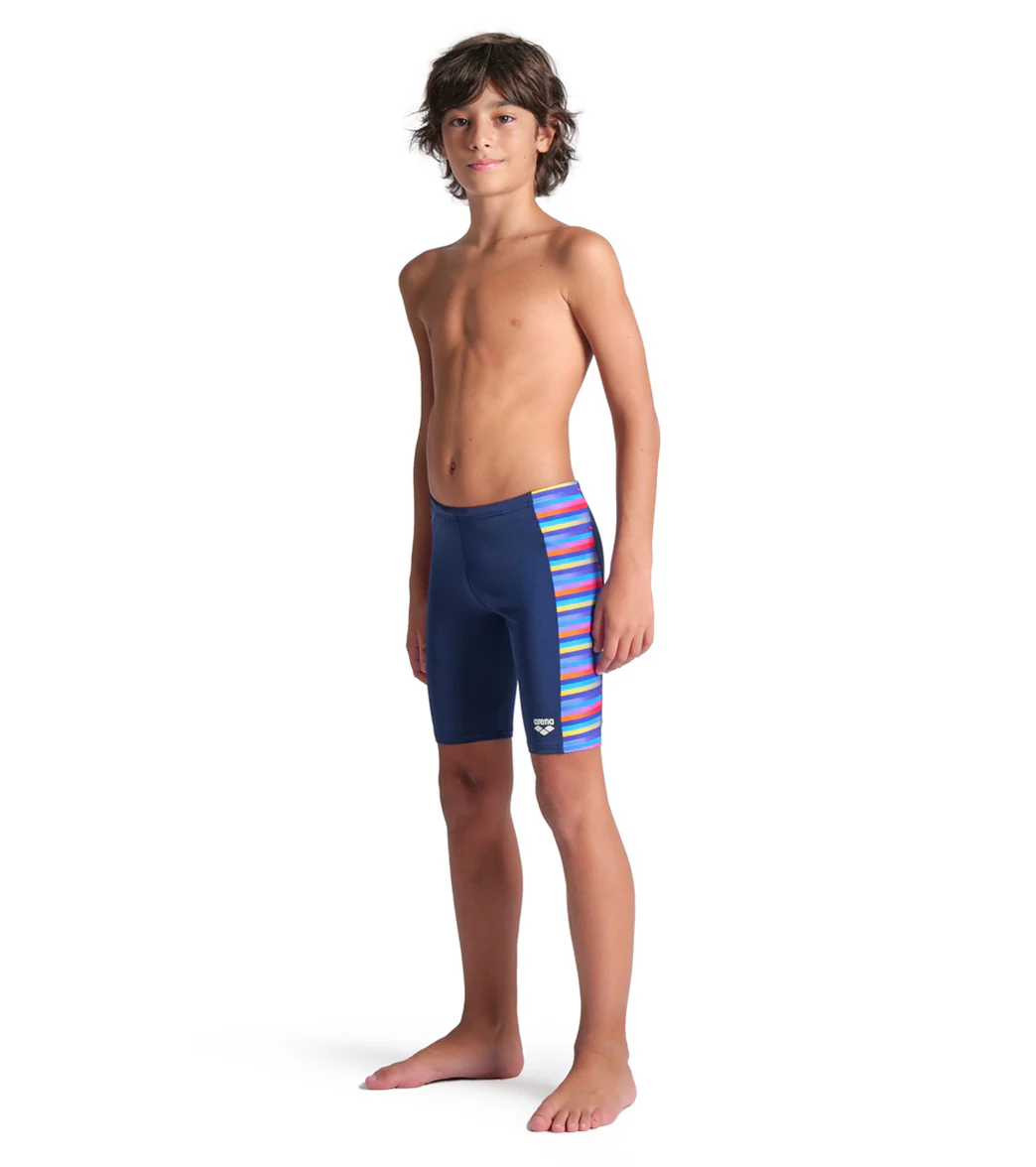 Arena Boys' Racing Stripe Jammer Swimsuit (Little Kid, Big Kid) - Image 12