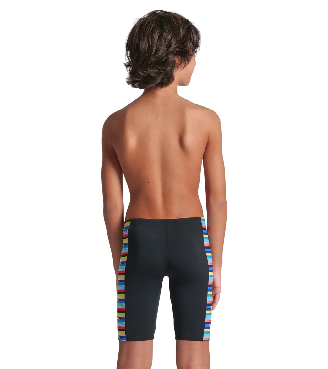 Arena Boys' Racing Stripe Jammer Swimsuit (Little Kid, Big Kid) - Image 3