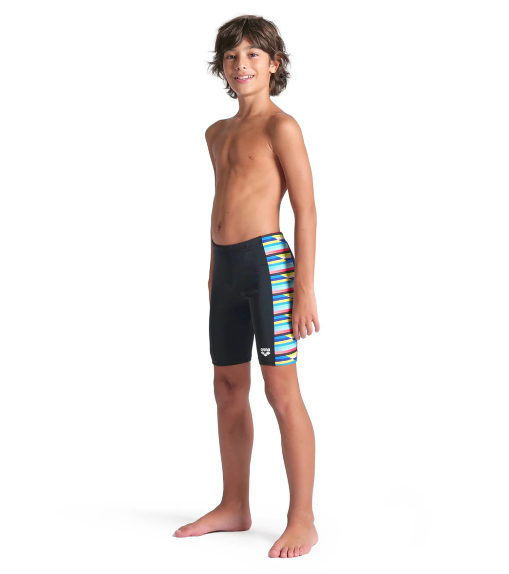 Arena Boys' Racing Stripe Jammer Swimsuit (Little Kid, Big Kid) - Image 4