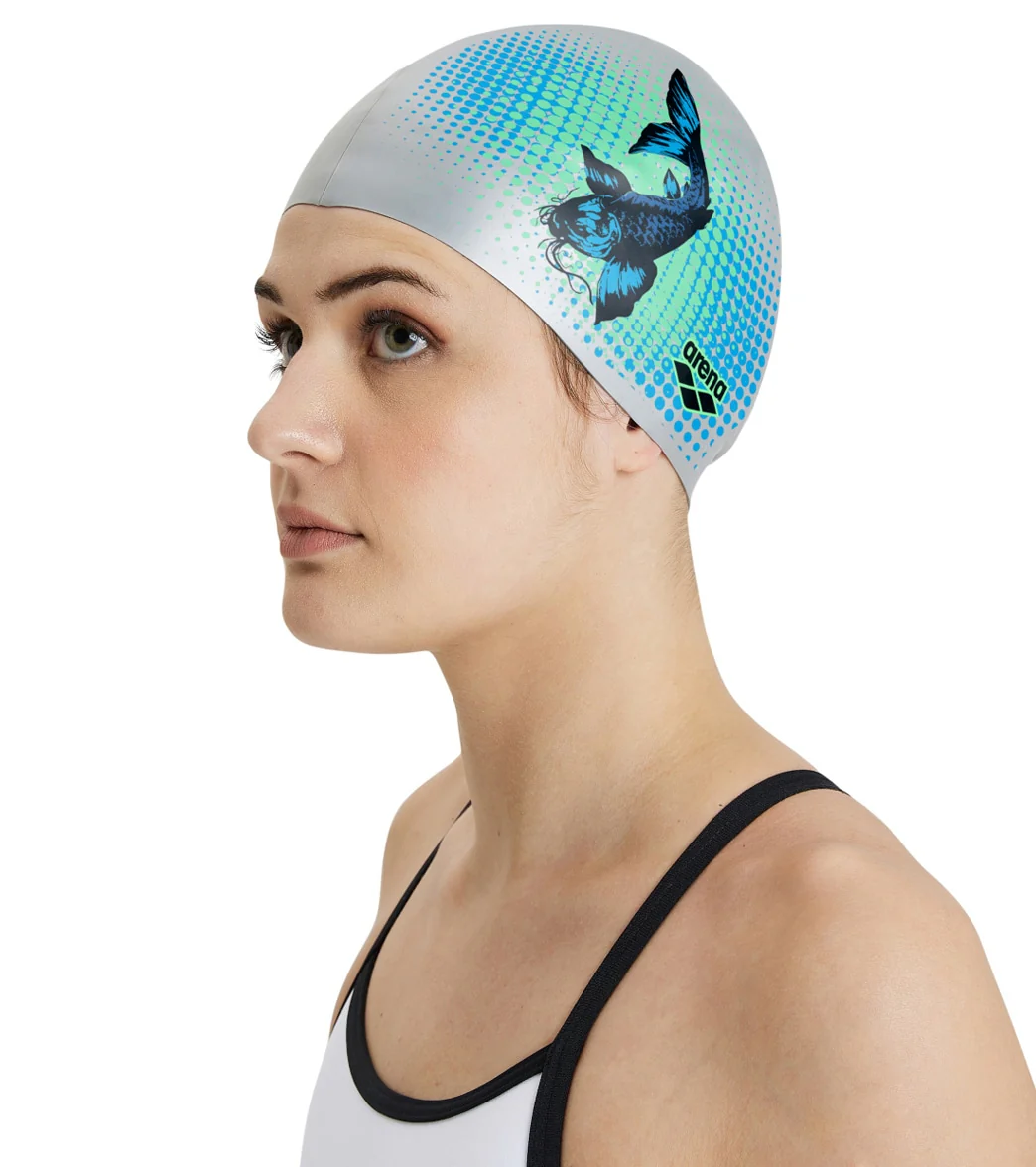 Arena Drew Kibler Fishes Flat Silicone Cap - Image 7