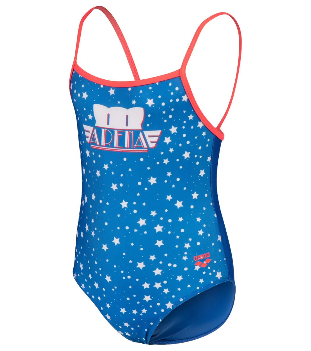 Arena Girls' Arena Friends U Back One Piece Swimsuit (Toddler, Little Kid) - Image 2
