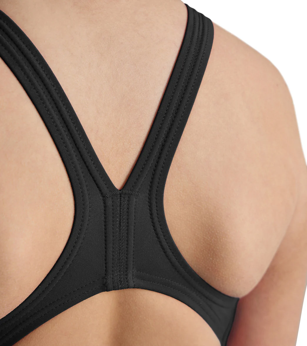 Arena Girls' Dynamo Solid One Piece Swimsuit (Little Kid, Big Kid) - Image 41