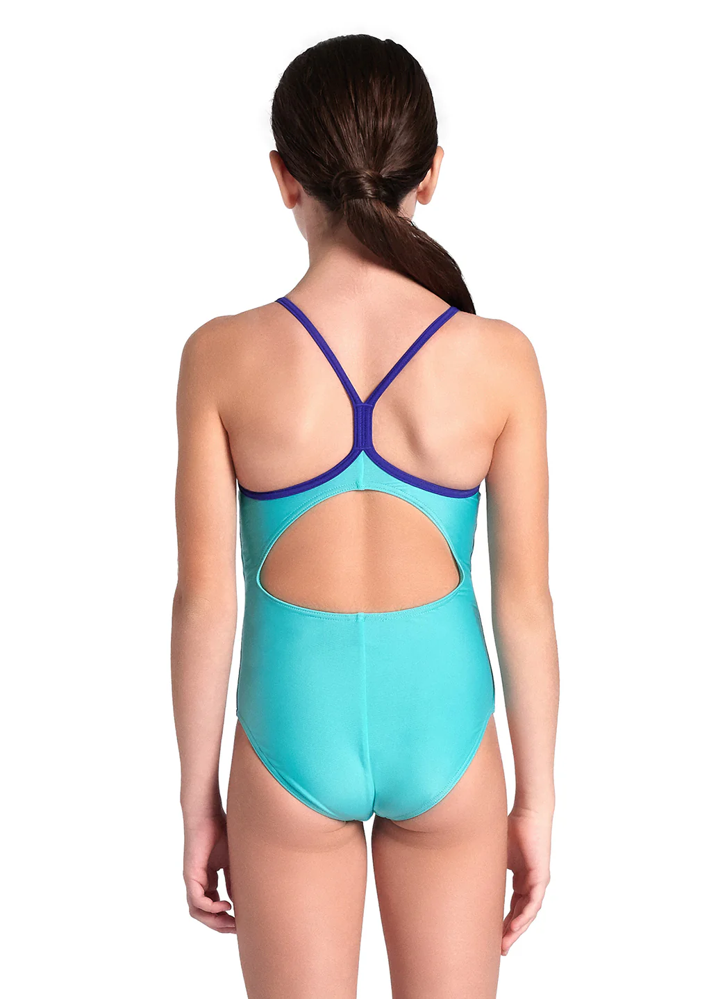 Arena Girls' Light Drop Solid One Piece Swimsuit (Toddler, Little Kid, Big Kid) - Image 60