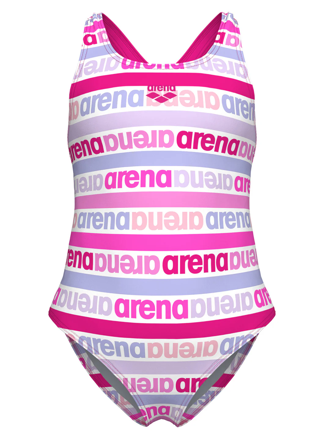 Arena Girls' Logo Friends Pro Back One Piece Swimsuit (Toddler, Little Kid) - Image 3