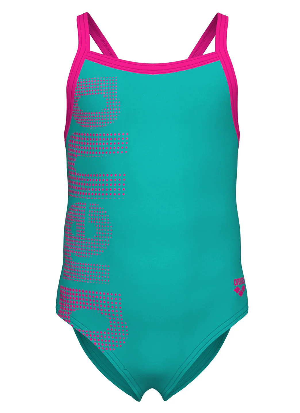 Arena Girls' Logo One Piece Swimsuit (Toddler, Little Kid)