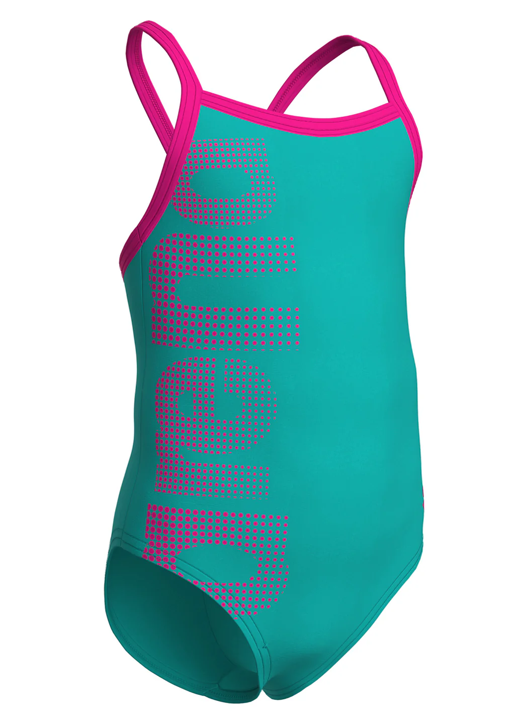 Arena Girls' Logo One Piece Swimsuit (Toddler, Little Kid) - Image 3