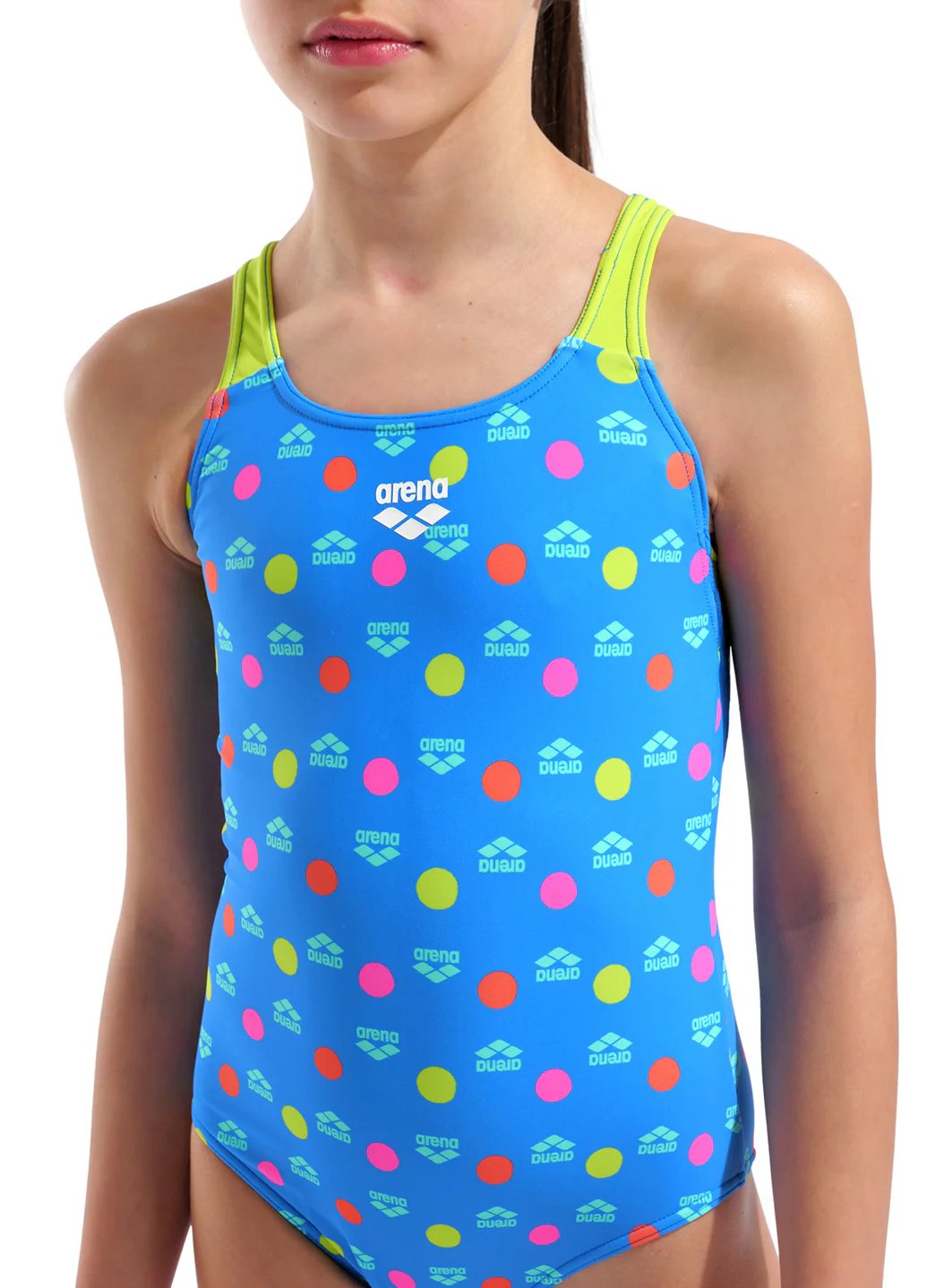Arena Girls' Multiple Pro Racer Back One Piece Swimsuit (Little Kid, Bid Kid) - Image 6