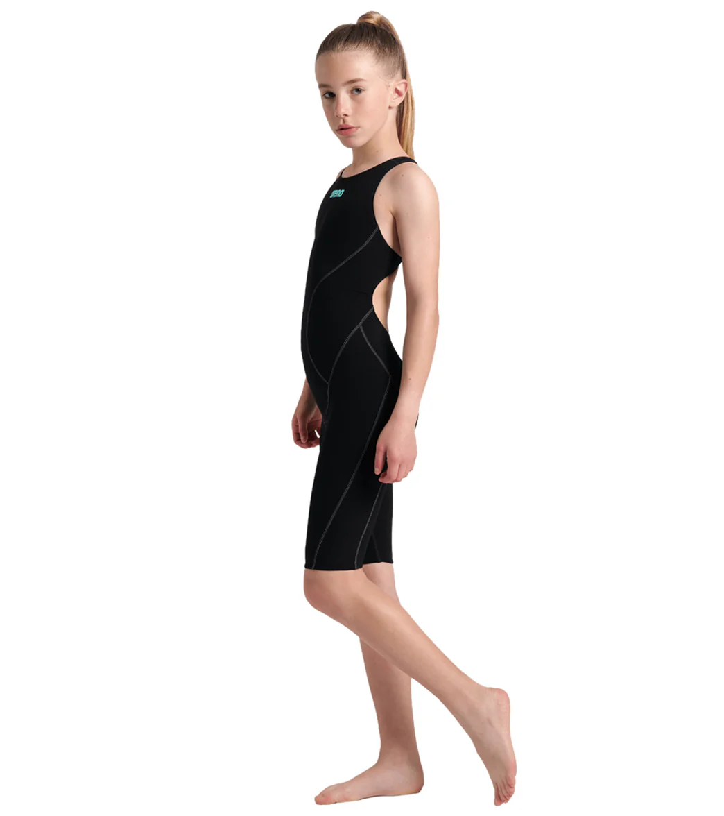 Arena Girls' Powerskin Impulso Open Back Tech Suit Swimsuit - Image 4
