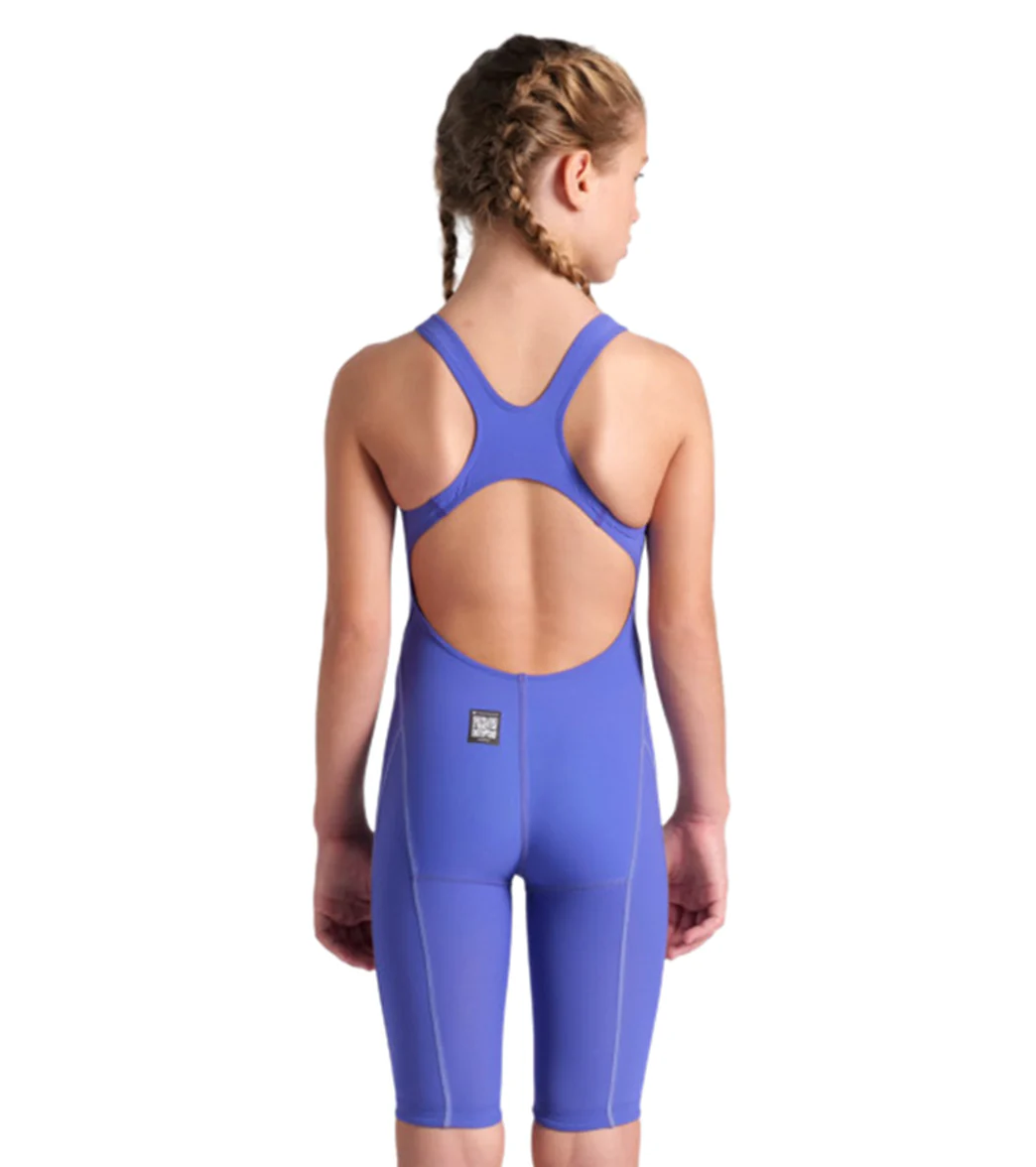 Arena Girls' Powerskin Impulso Open Back Tech Suit Swimsuit - Image 9