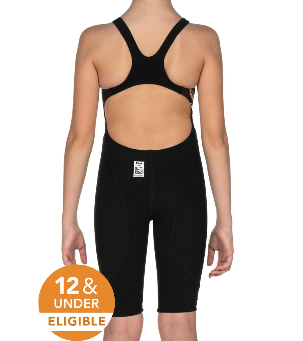 Arena Girls' Powerskin ST 2.0 Junior Elite II Open Back Tech Suit Swimsuit - Image 25