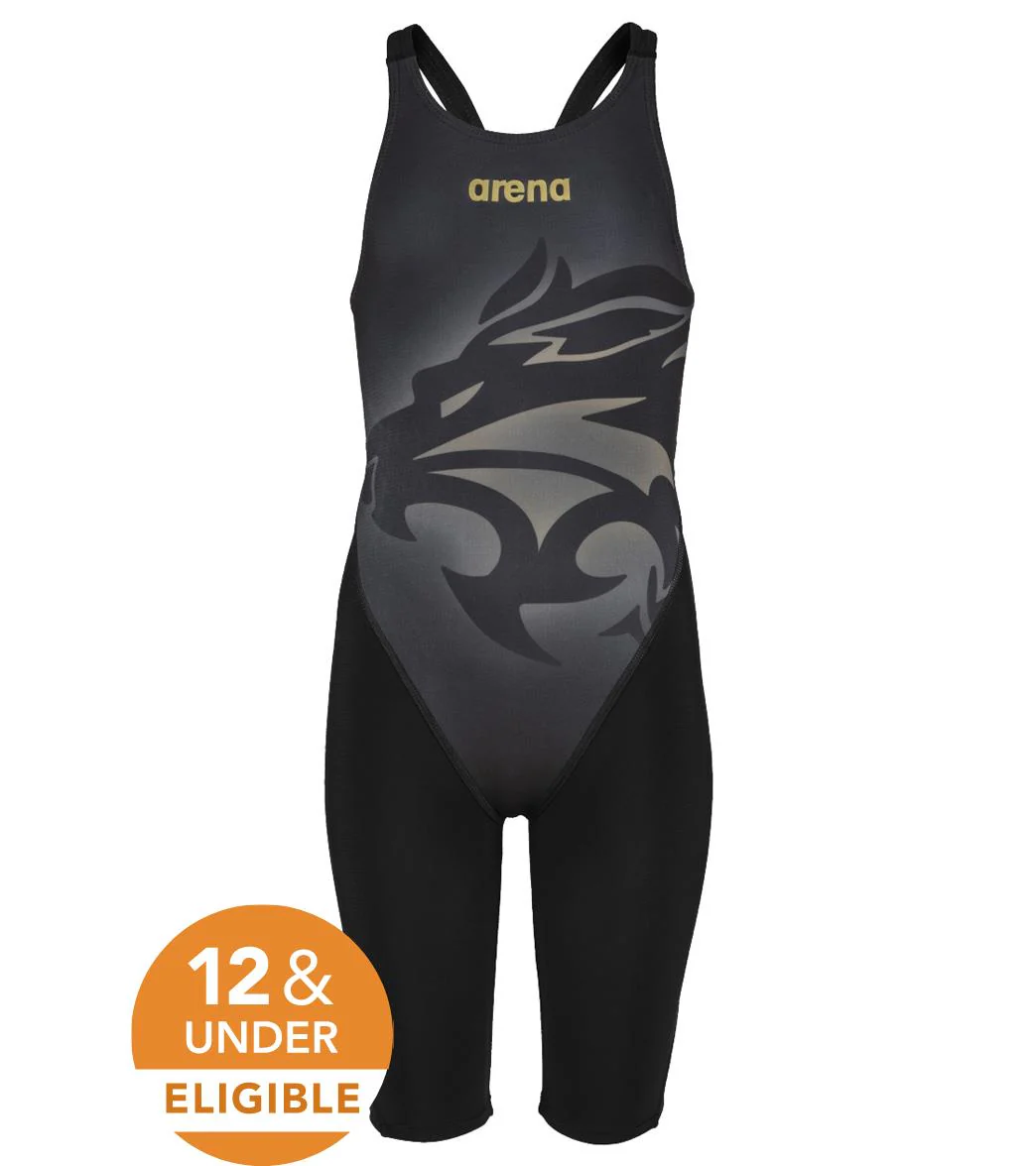 Arena Girls' Powerskin ST 2.0 Junior Elite II Open Back Tech Suit Swimsuit - Image 5