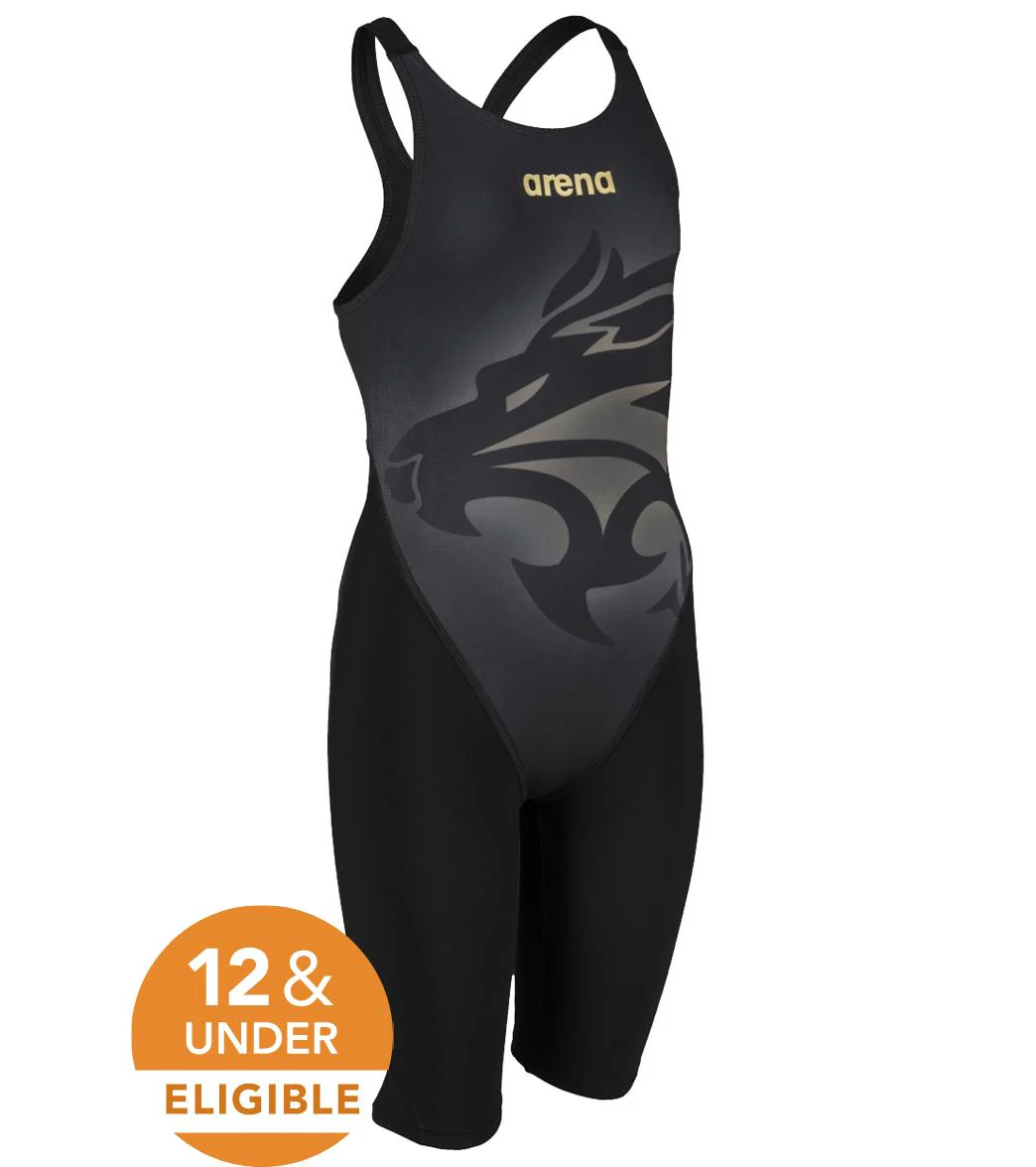 Arena Girls' Powerskin ST 2.0 Junior Elite II Open Back Tech Suit Swimsuit - Image 6