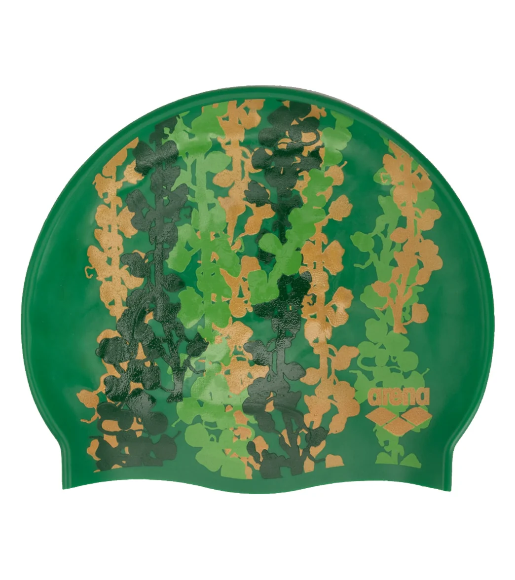 Arena Lydia Jacoby Seaweed Flat Silicone Swim Cap - Image 3