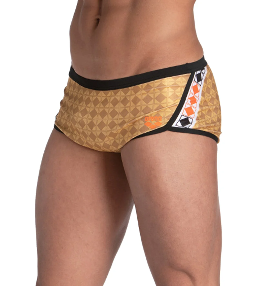 Arena Men's 50th Anniversary Gold Low Waist Square Leg Swimsuit - Image 12