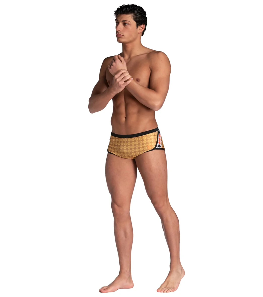 Arena Men's 50th Anniversary Gold Low Waist Square Leg Swimsuit - Image 3