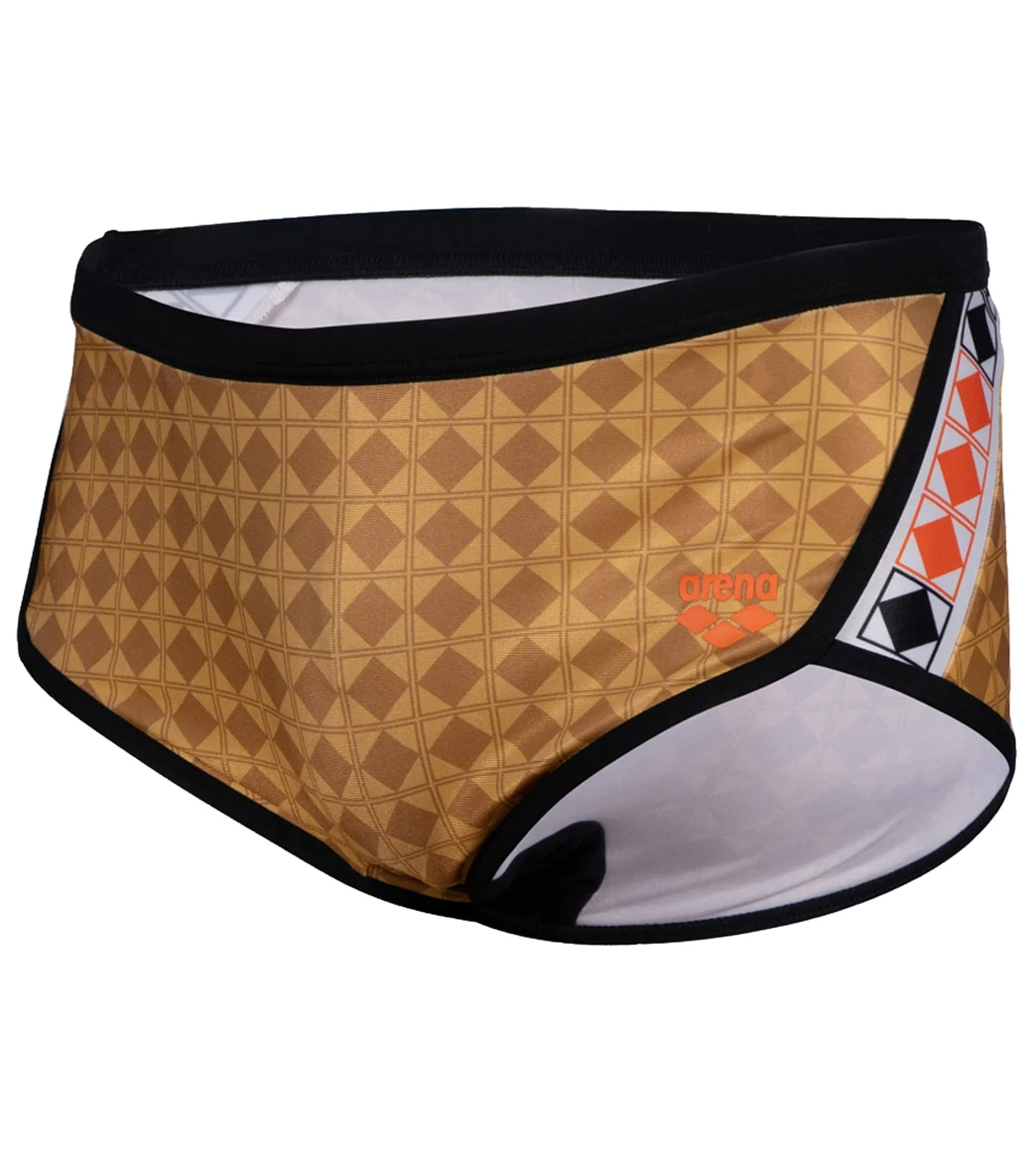 Arena Men's 50th Anniversary Gold Low Waist Square Leg Swimsuit - Image 7