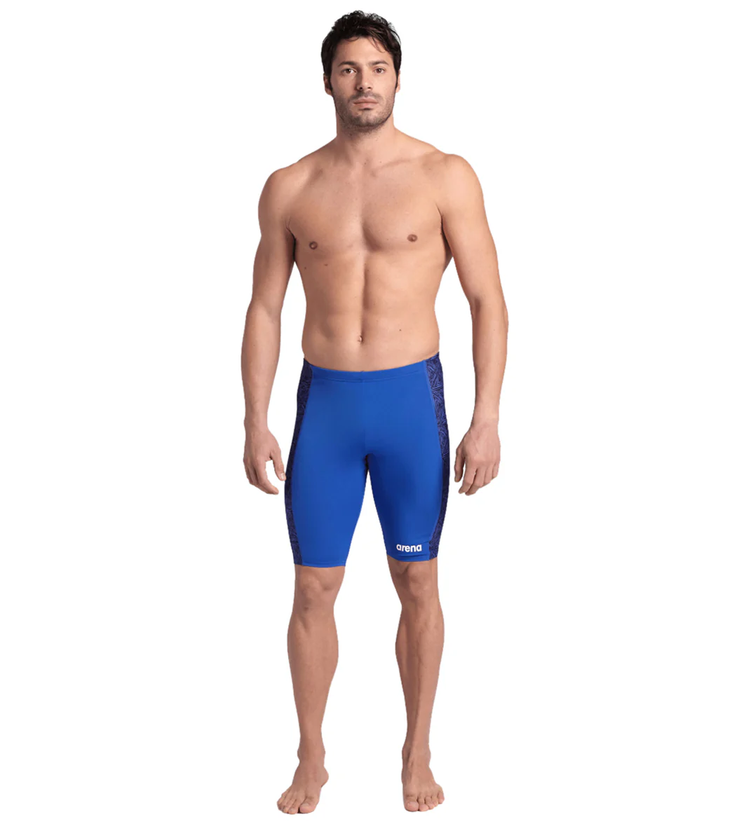 Arena Men's Abstract Tiles Jammer Swimsuit - Image 12