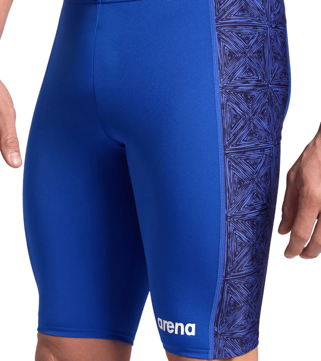 Arena Men's Abstract Tiles Jammer Swimsuit - Image 13