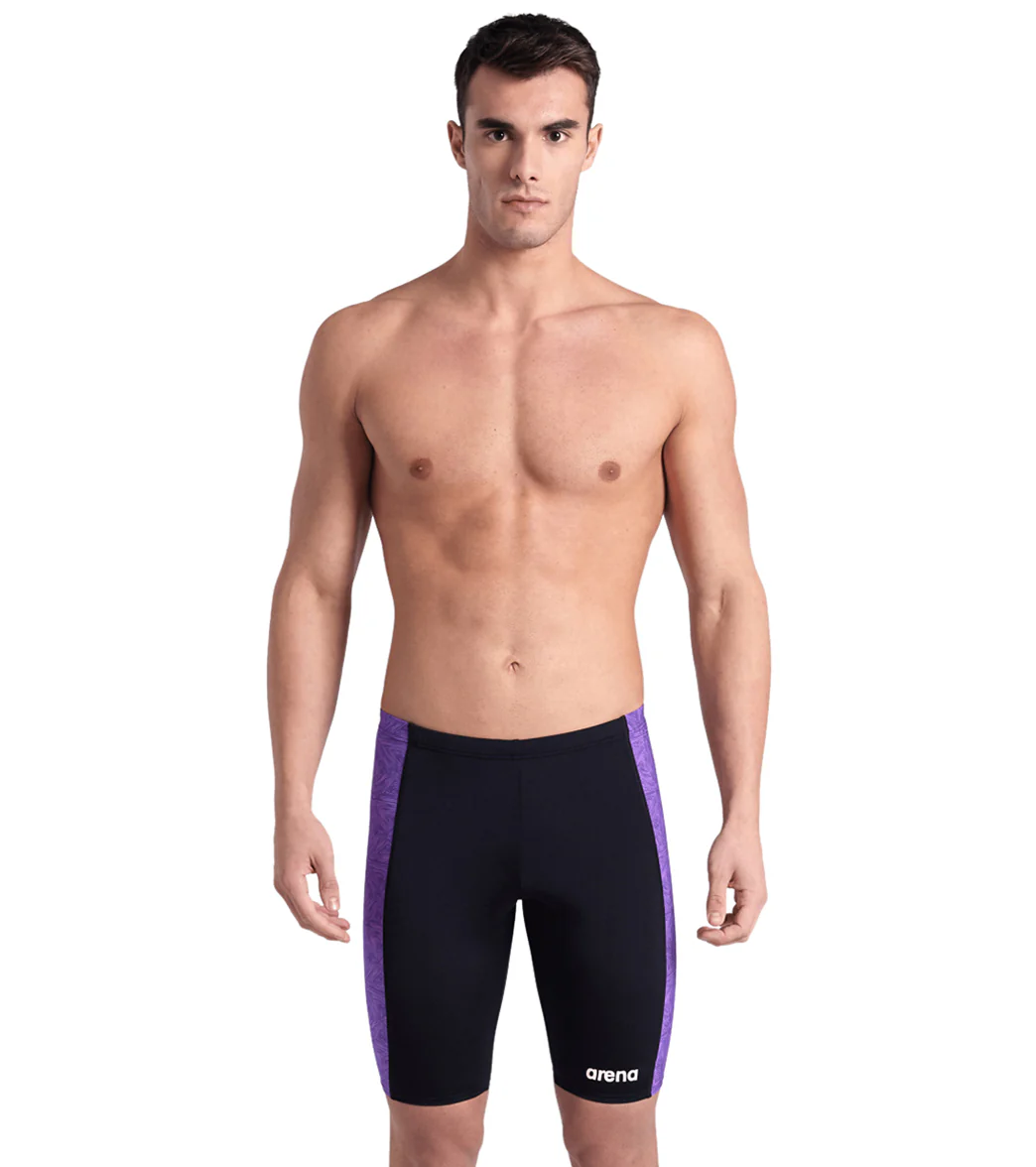 Arena Men's Abstract Tiles Jammer Swimsuit - Image 23