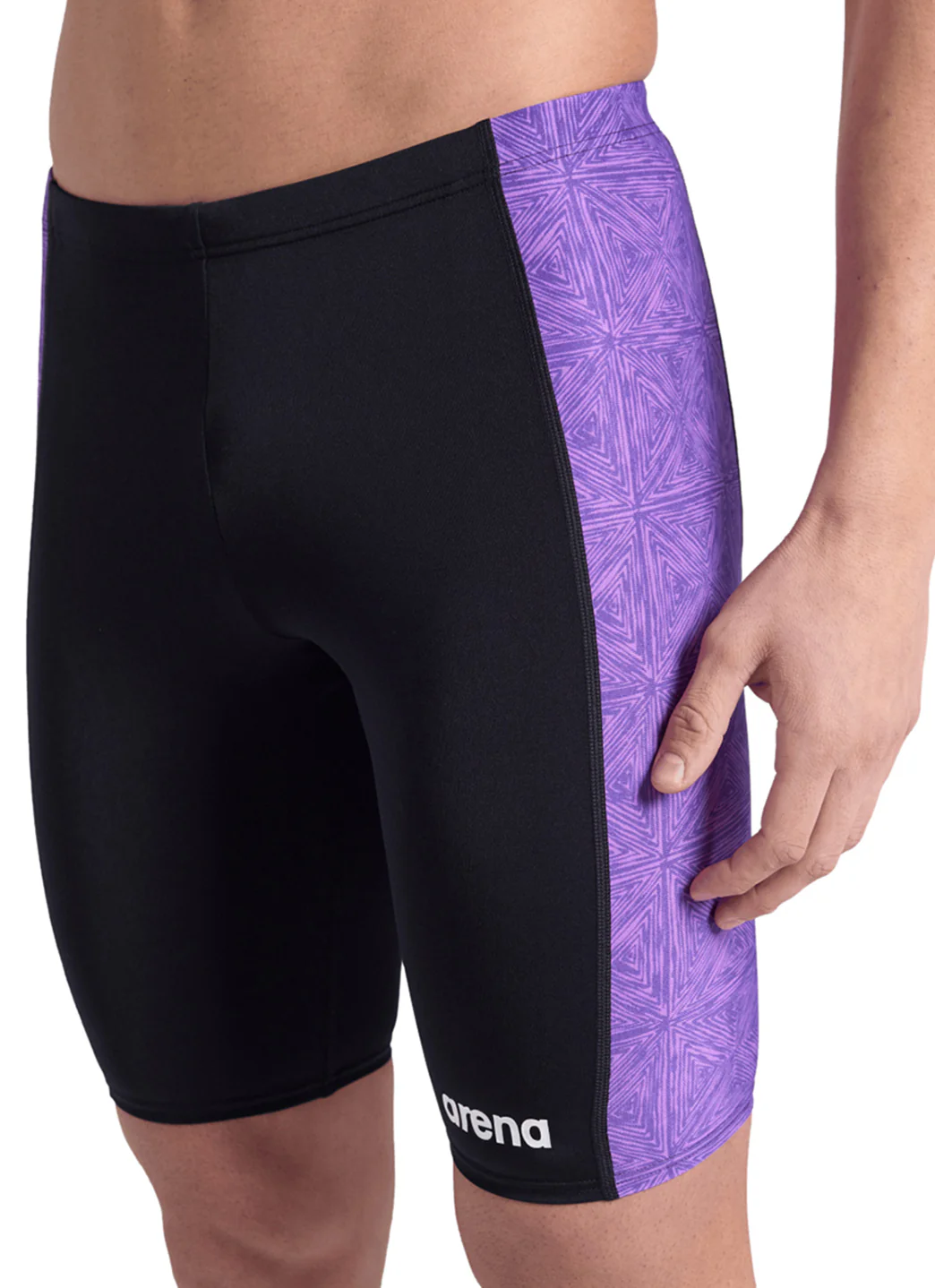 Arena Men's Abstract Tiles Jammer Swimsuit - Image 31