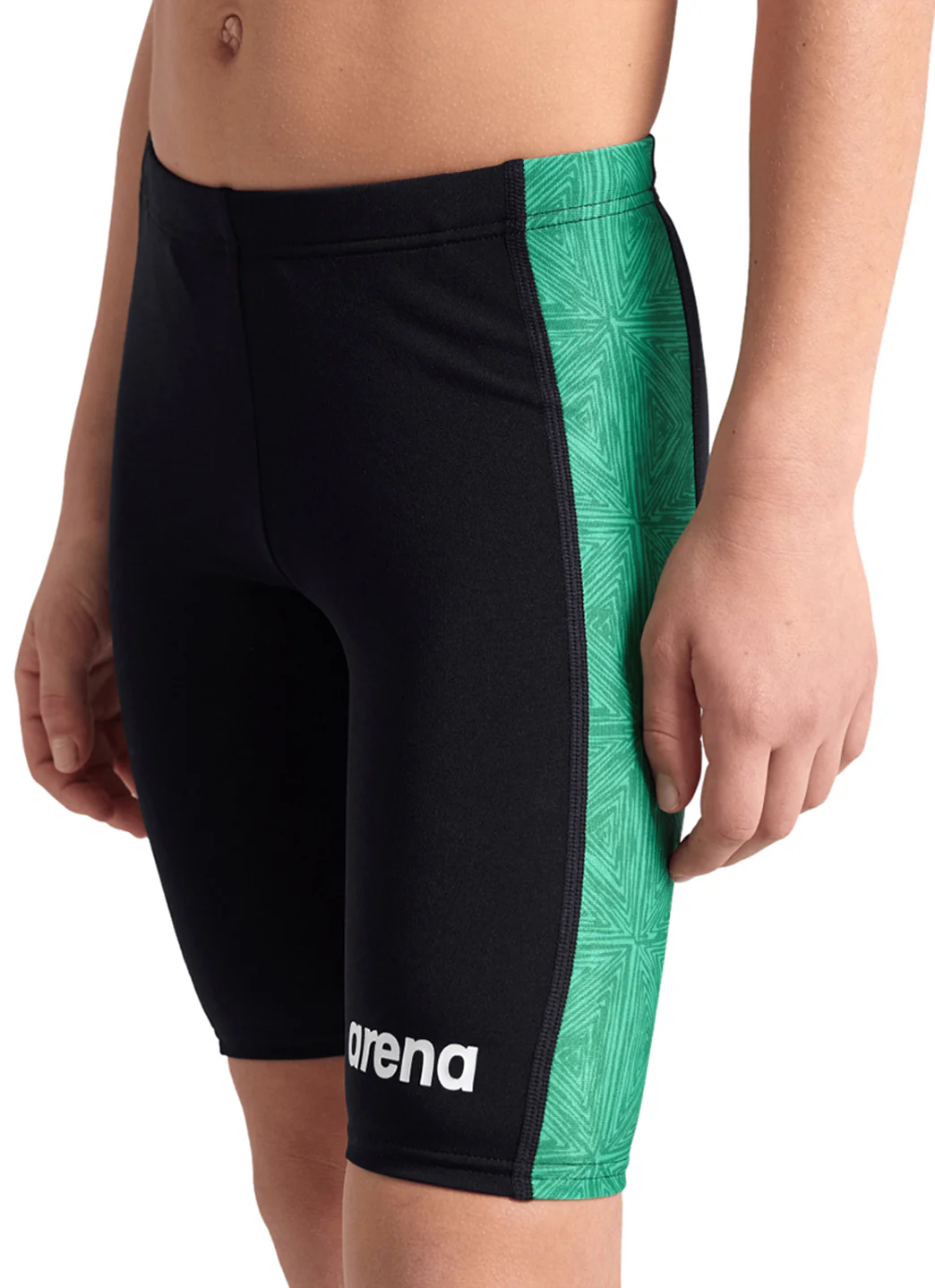 Arena Men's Abstract Tiles Jammer Swimsuit - Image 42