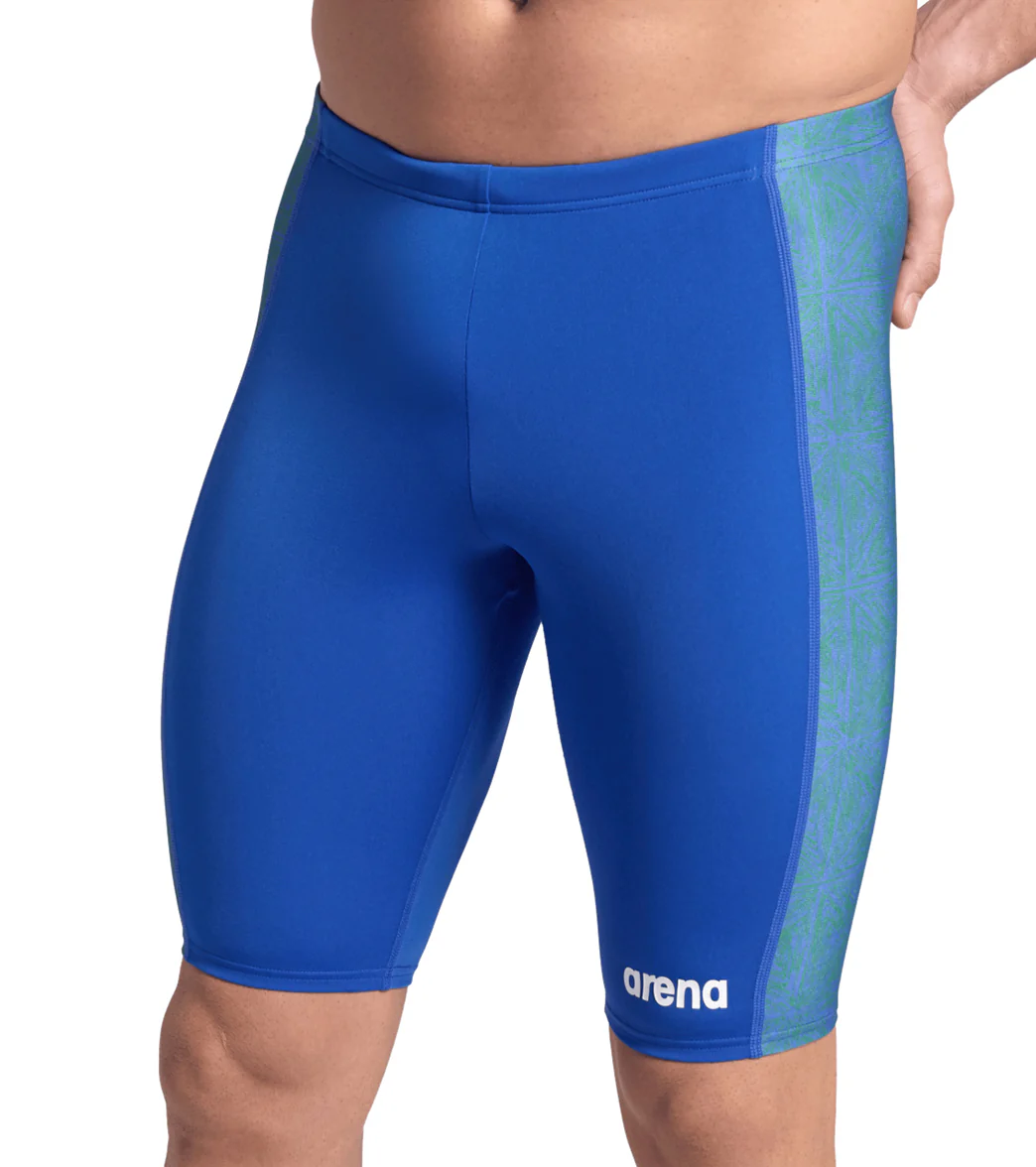 Arena Men's Abstract Tiles Jammer Swimsuit - Image 6