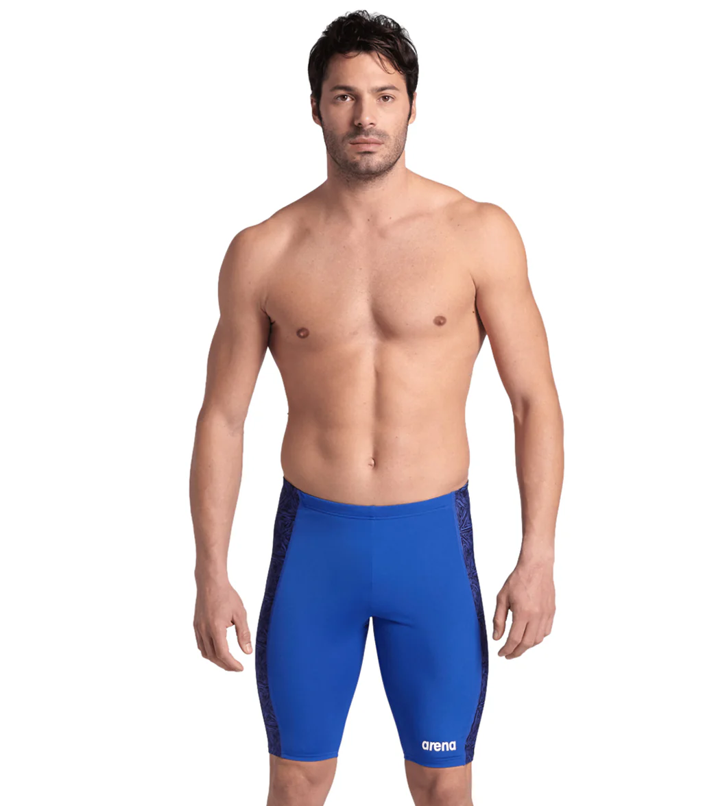 Arena Men's Abstract Tiles Jammer Swimsuit - Image 9
