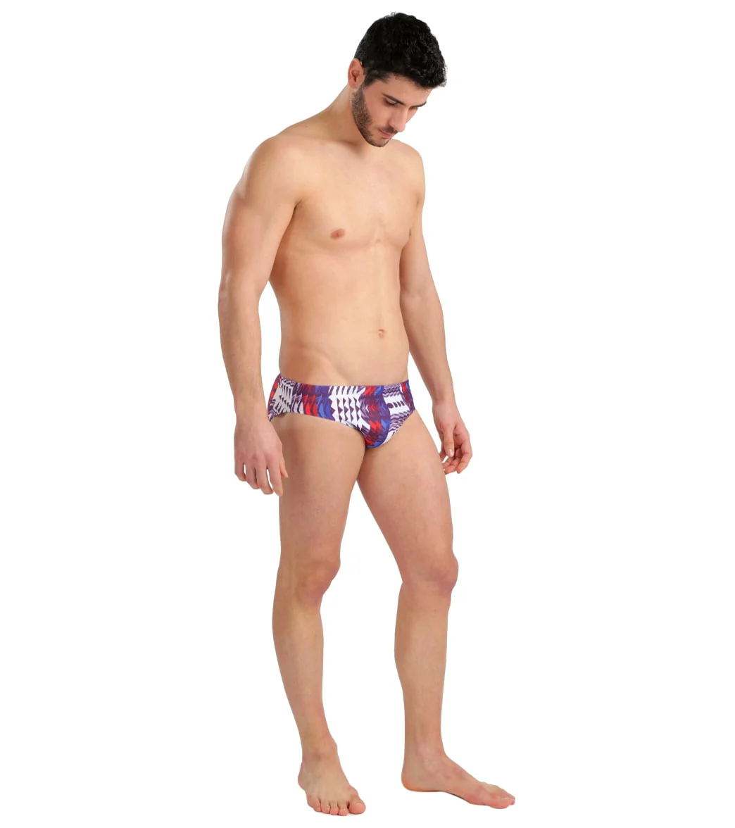 Arena Men's Allover Brief Swimsuit - Image 3
