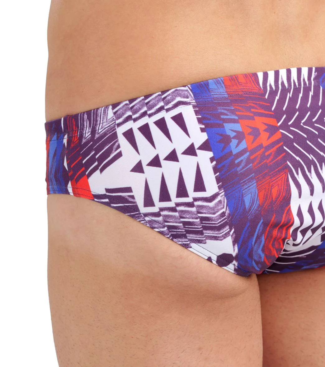 Arena Men's Allover Brief Swimsuit - Image 5