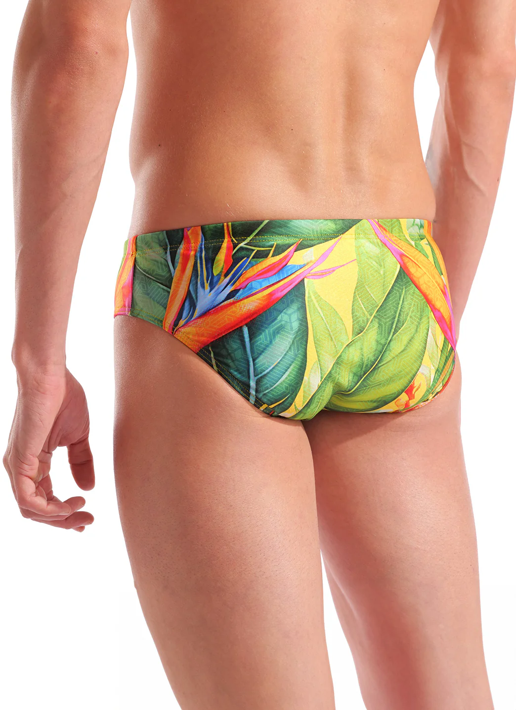 Arena Men's Bird Of Paradise Brief Swimsuit - Image 7
