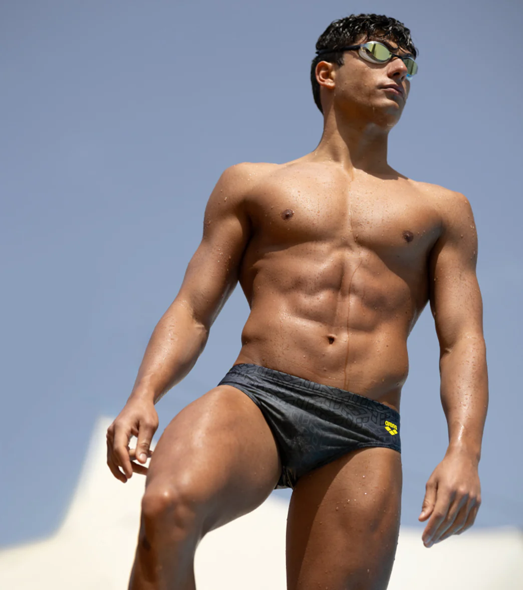 Arena Men's Camo Kikko Brief Swimsuit - Image 14