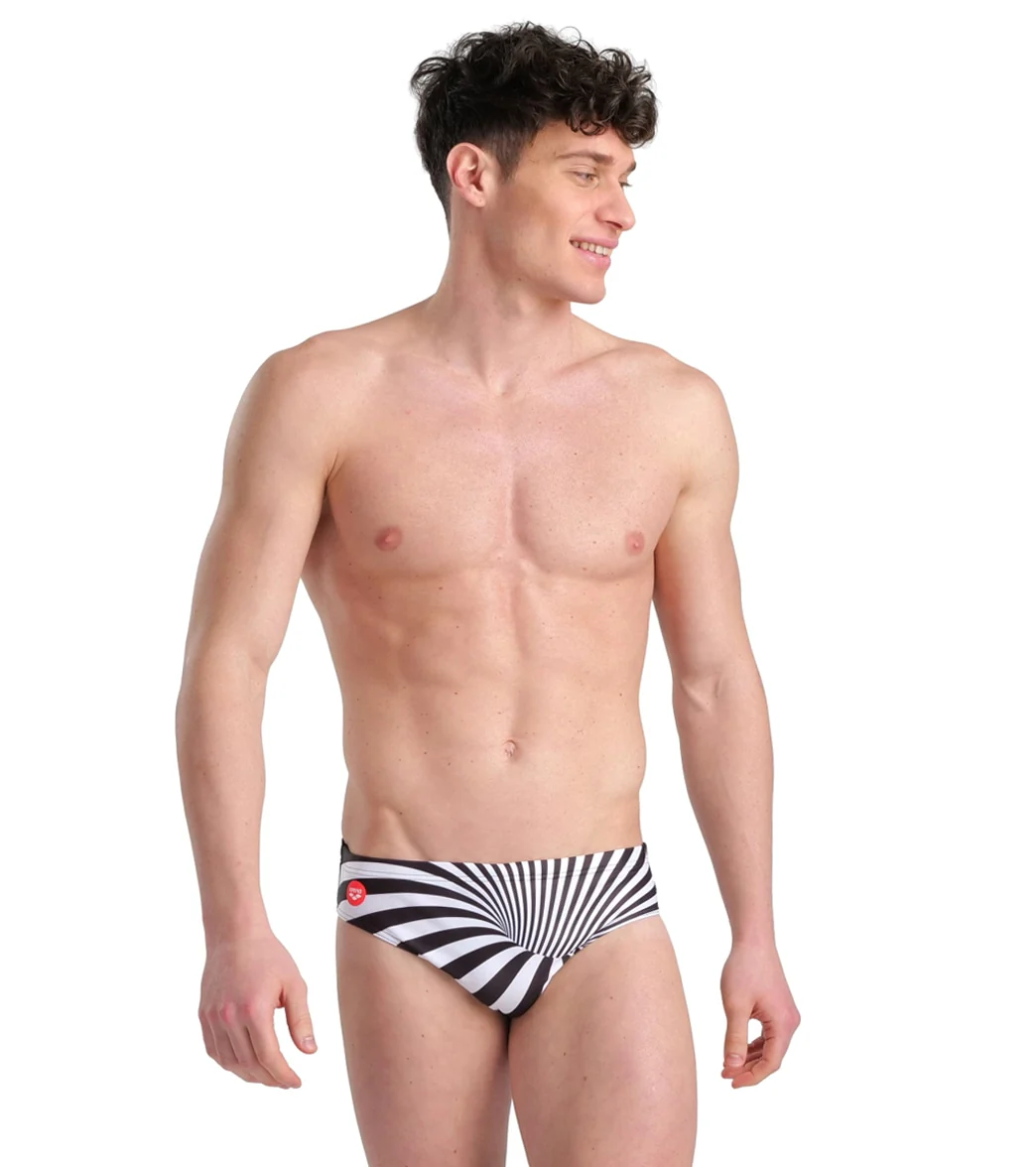 Arena Men's Crazy Placement Brief Swimsuit - Image 7