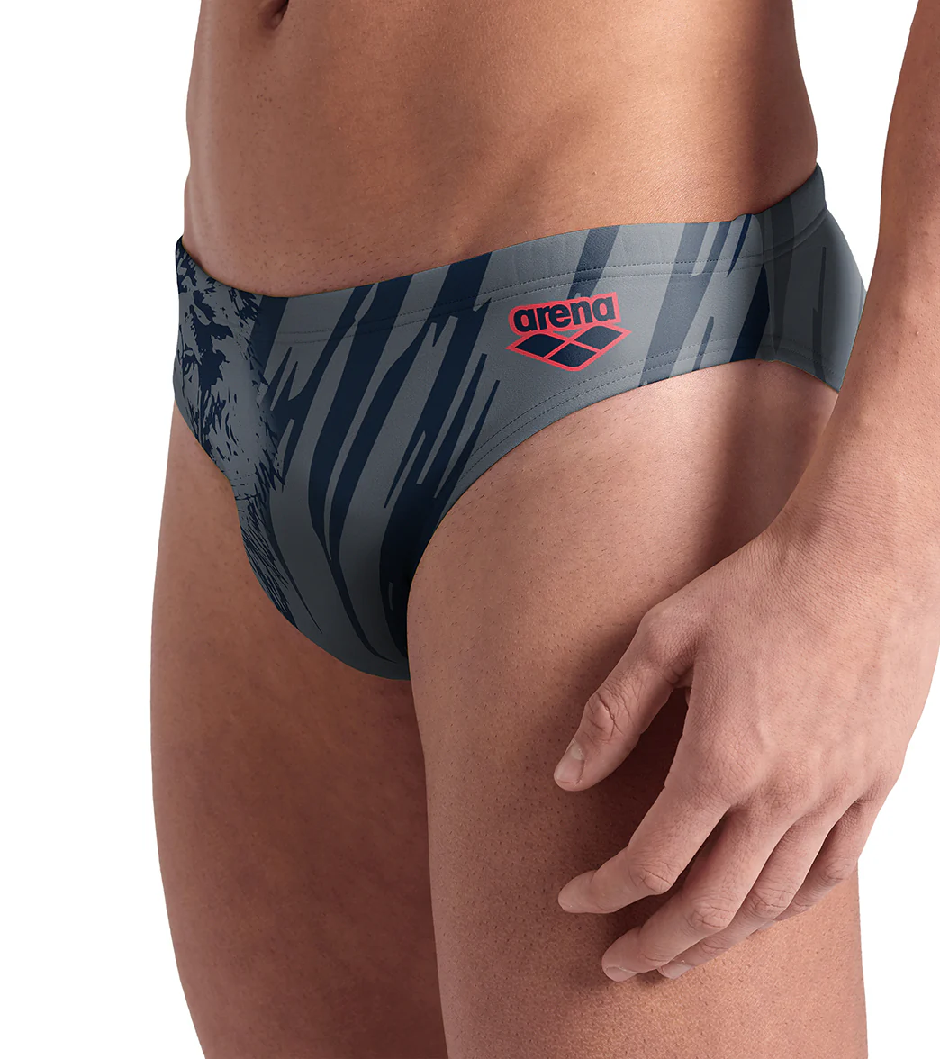 Arena Men's Drew Kibler Lion Brief Swimsuit - Image 4