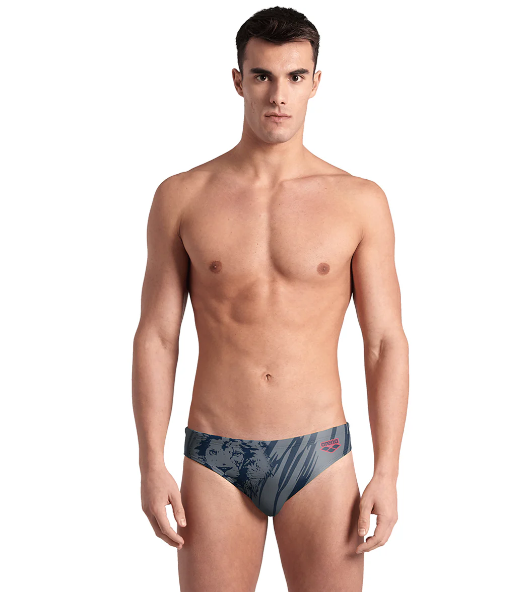Arena Men's Drew Kibler Lion Brief Swimsuit - Image 8