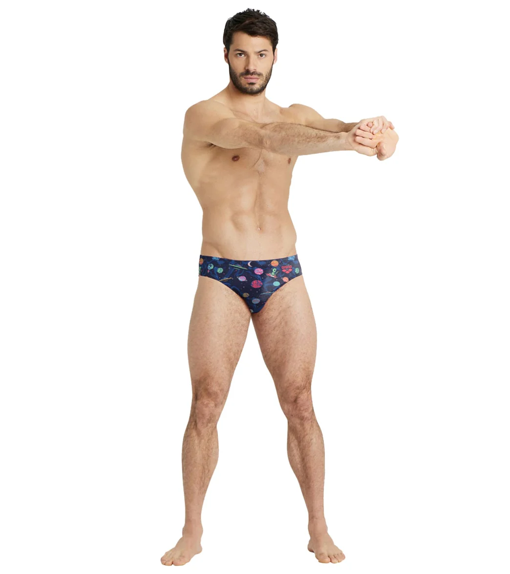 Arena Men's Drew Kibler Space Aliens Brief Swimsuit - Image 3