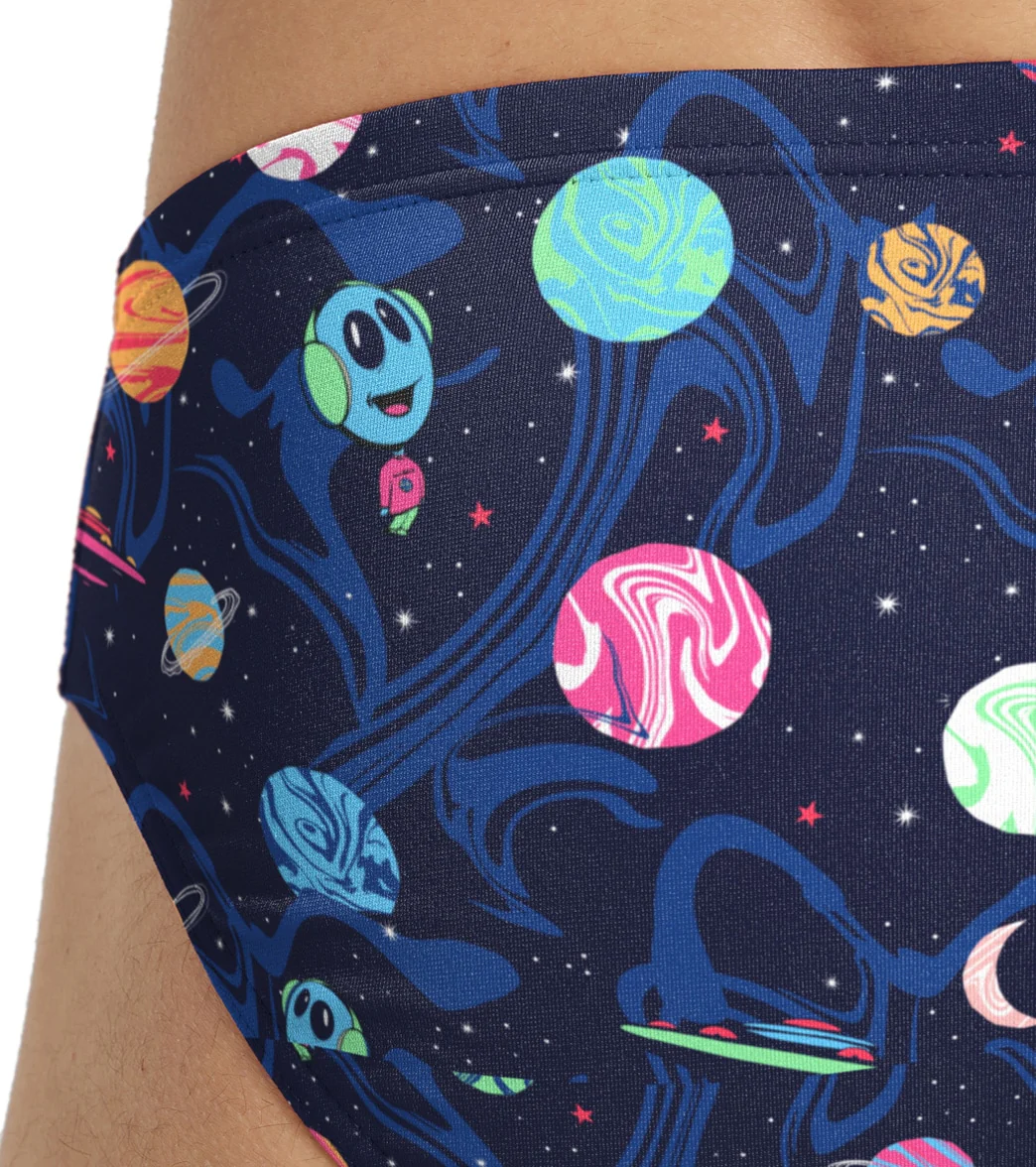Arena Men's Drew Kibler Space Aliens Brief Swimsuit - Image 5