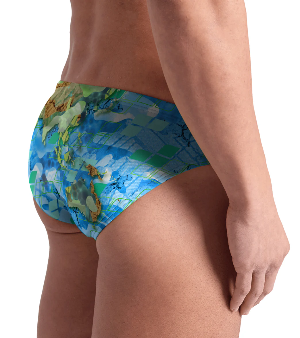 Arena Men's Earth Day Brief Swimsuit - Image 5