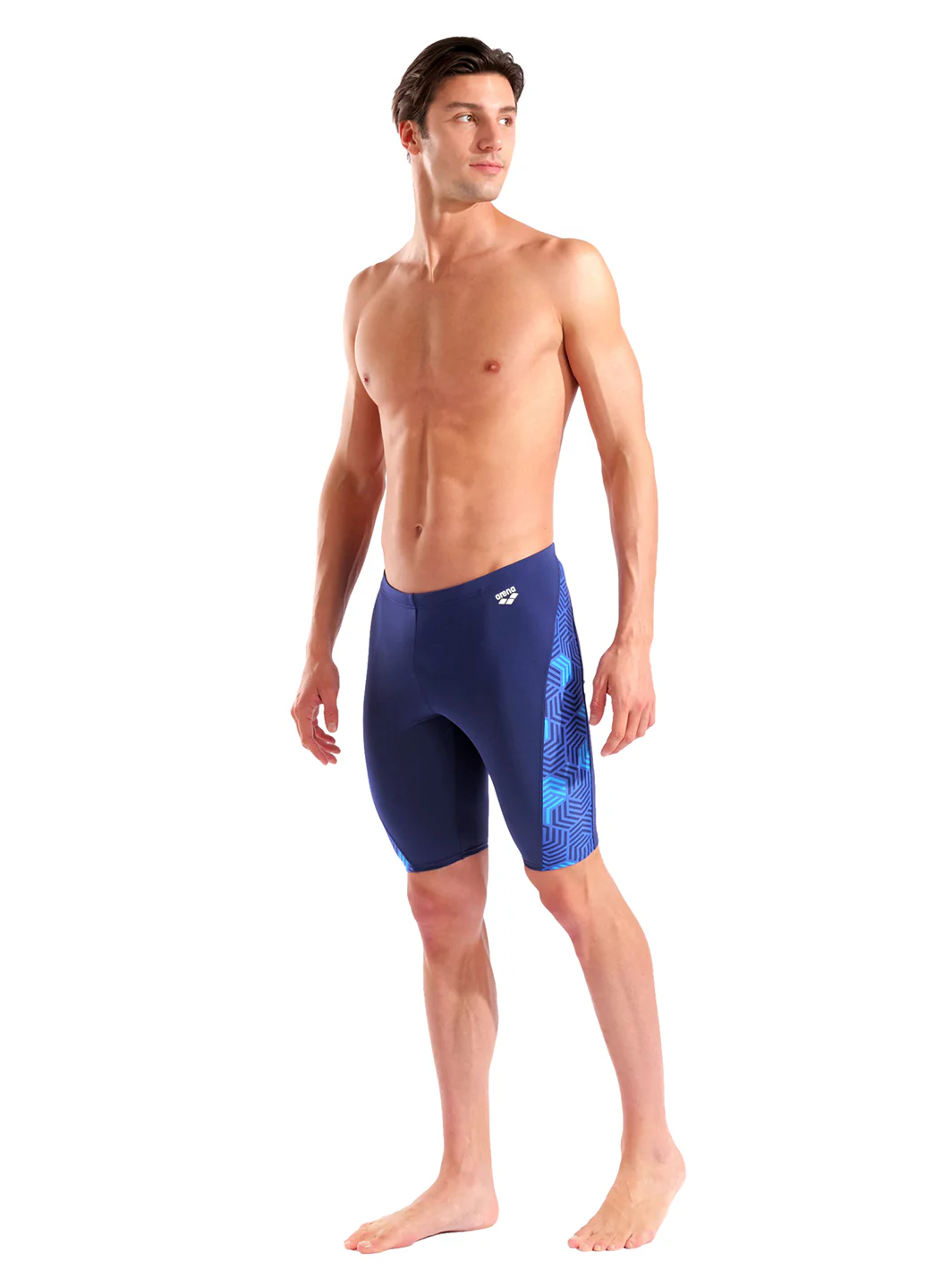 Arena Men's Geometry Jammer Swimsuit - Image 12