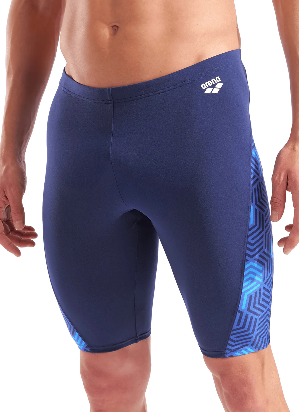 Arena Men's Geometry Jammer Swimsuit - Image 13
