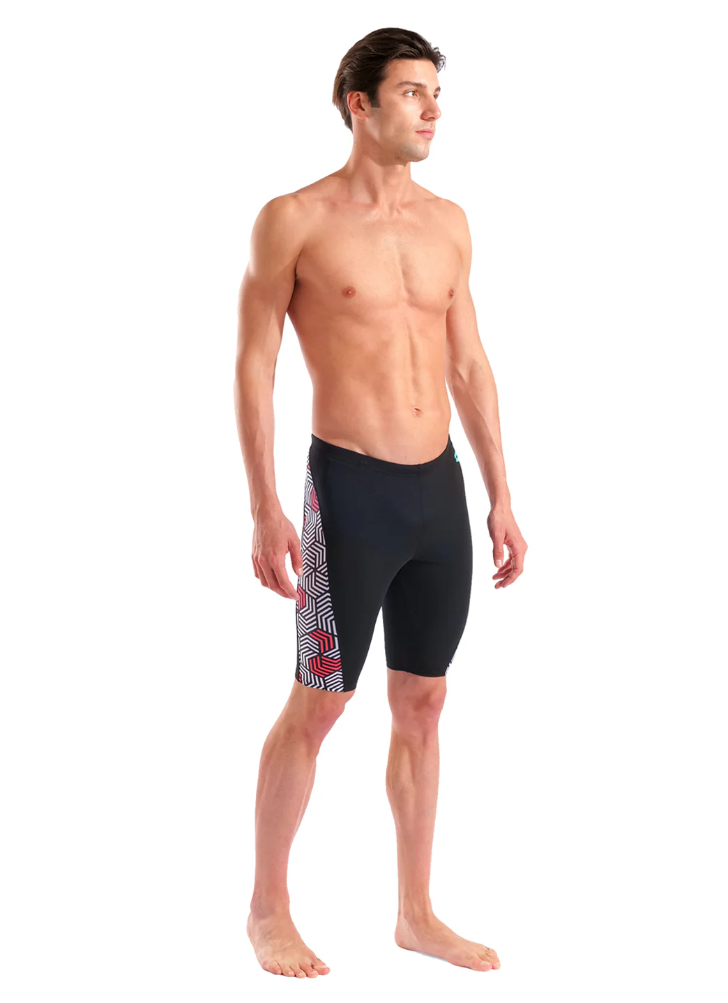 Arena Men's Geometry Jammer Swimsuit - Image 5