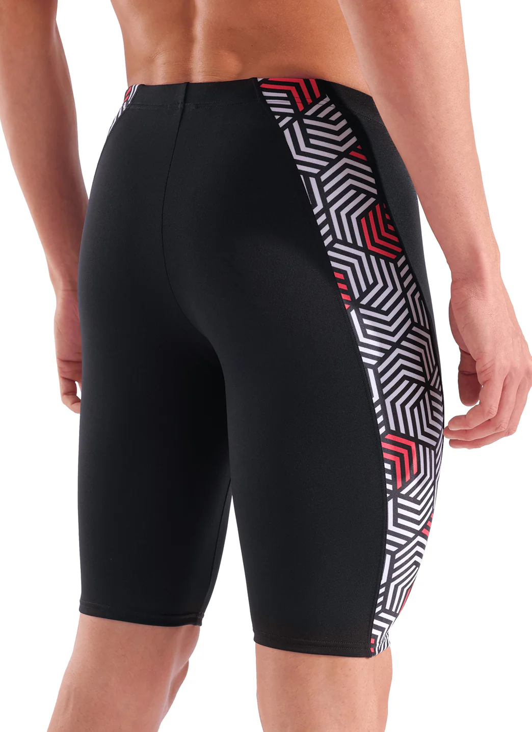 Arena Men's Geometry Jammer Swimsuit - Image 7