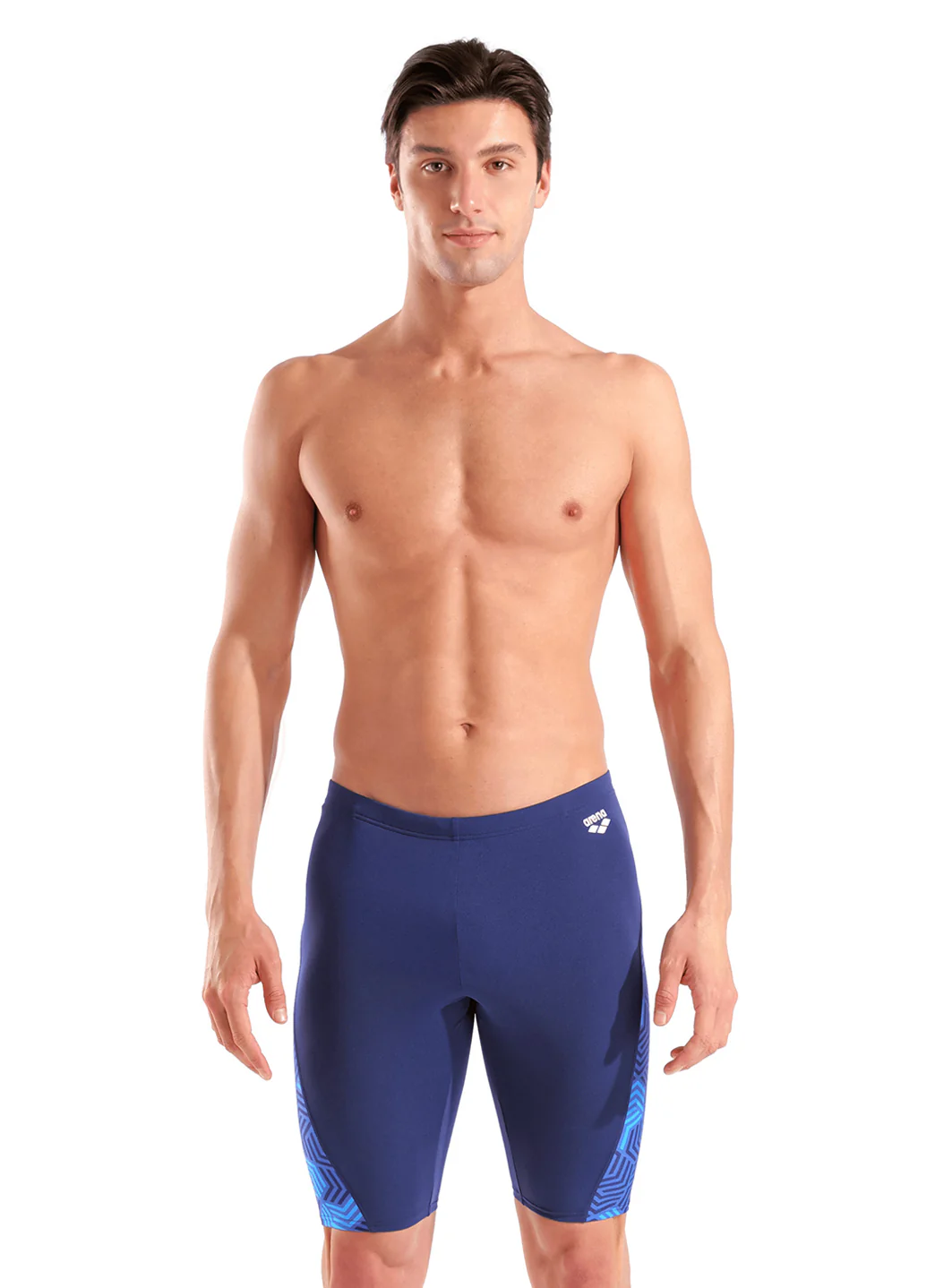 Arena Men's Geometry Jammer Swimsuit - Image 9