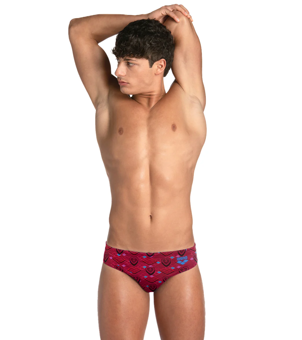 Arena Men's Happy Valentine Brief Swimsuit - Image 8